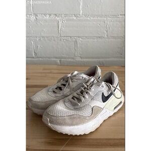 Nike Shoes Womens Air Max SYSTM Athletic Low Sneakers DM9538-100 White Mesh -7.5